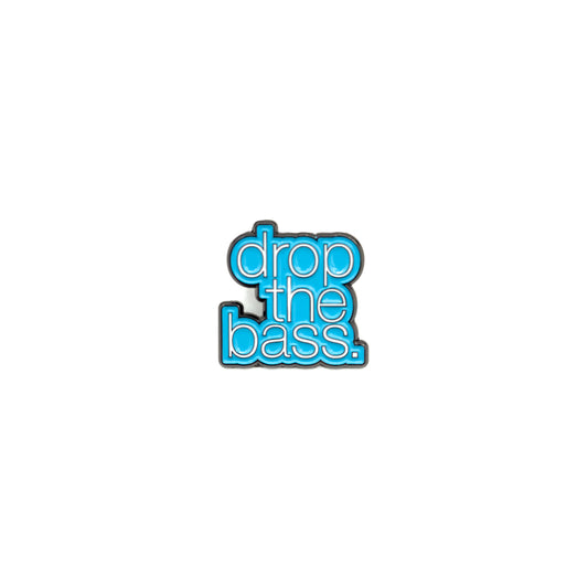 DROP THE BASS Enamel Pin