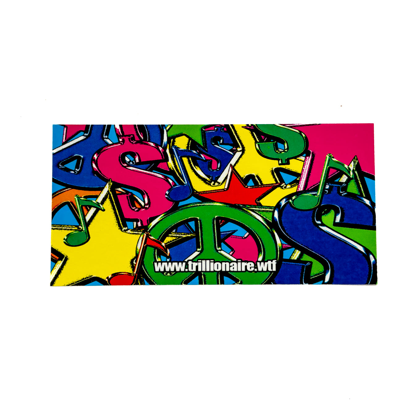 Trillionaire Logo Sticker