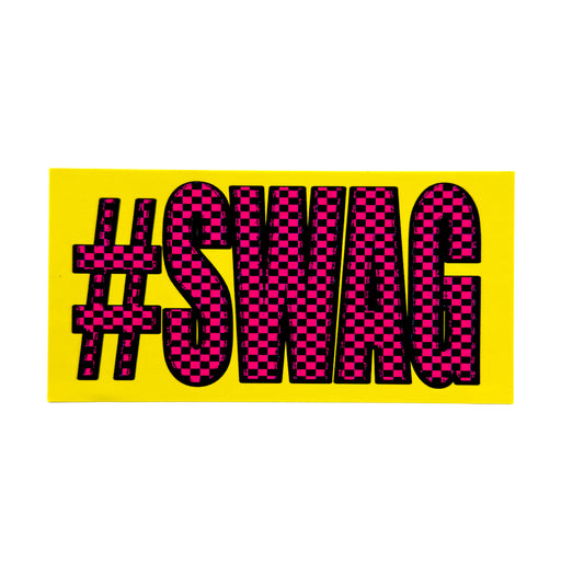 Checkered Swag Sticker